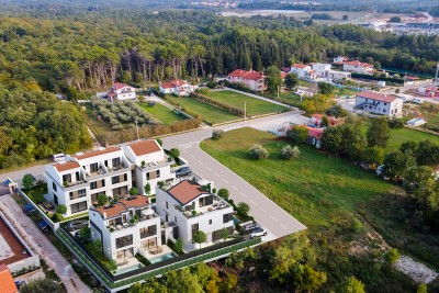 Poreč - Moderna dvojna kuća na traženoj lokaciji - u izgradnji 4