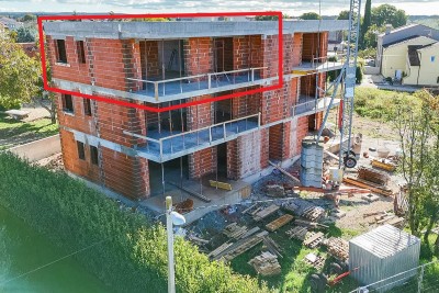 Modern apartment on the 2nd floor in a building with an elevator and sea view - under construction