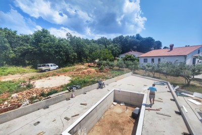 Casa bifamiliare con vista mare - nella fase di costruzione 8