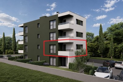 Stan u izgradnji s jednom spavaćom sobom na 1. katu - u izgradnji