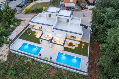 Umag – Moderna vila s bazenom i pogledom na more 21