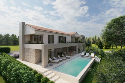 A beautiful modern villa in a quiet location with a sea view - under construction 2