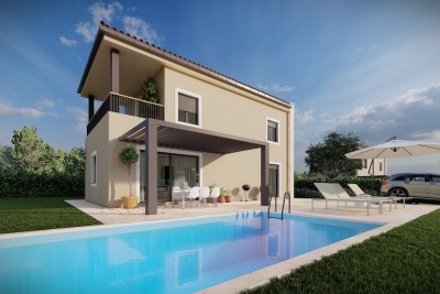 Villa con piscina vicino a Parenzo - nella fase di costruzione