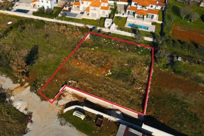 Building plot with a panoramic view of the sea