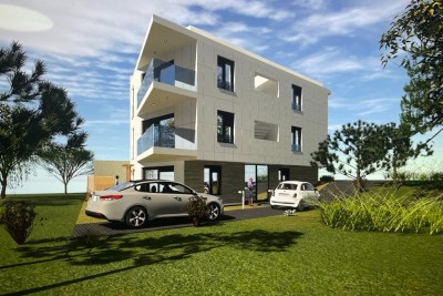 Novo stanovanje v pritličju z vrtom 500m od morja - v fazi gradnje